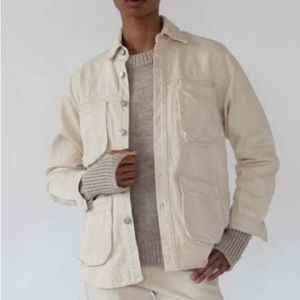 Shaina Mote- Work Shirt - Natural Denim (Medium)